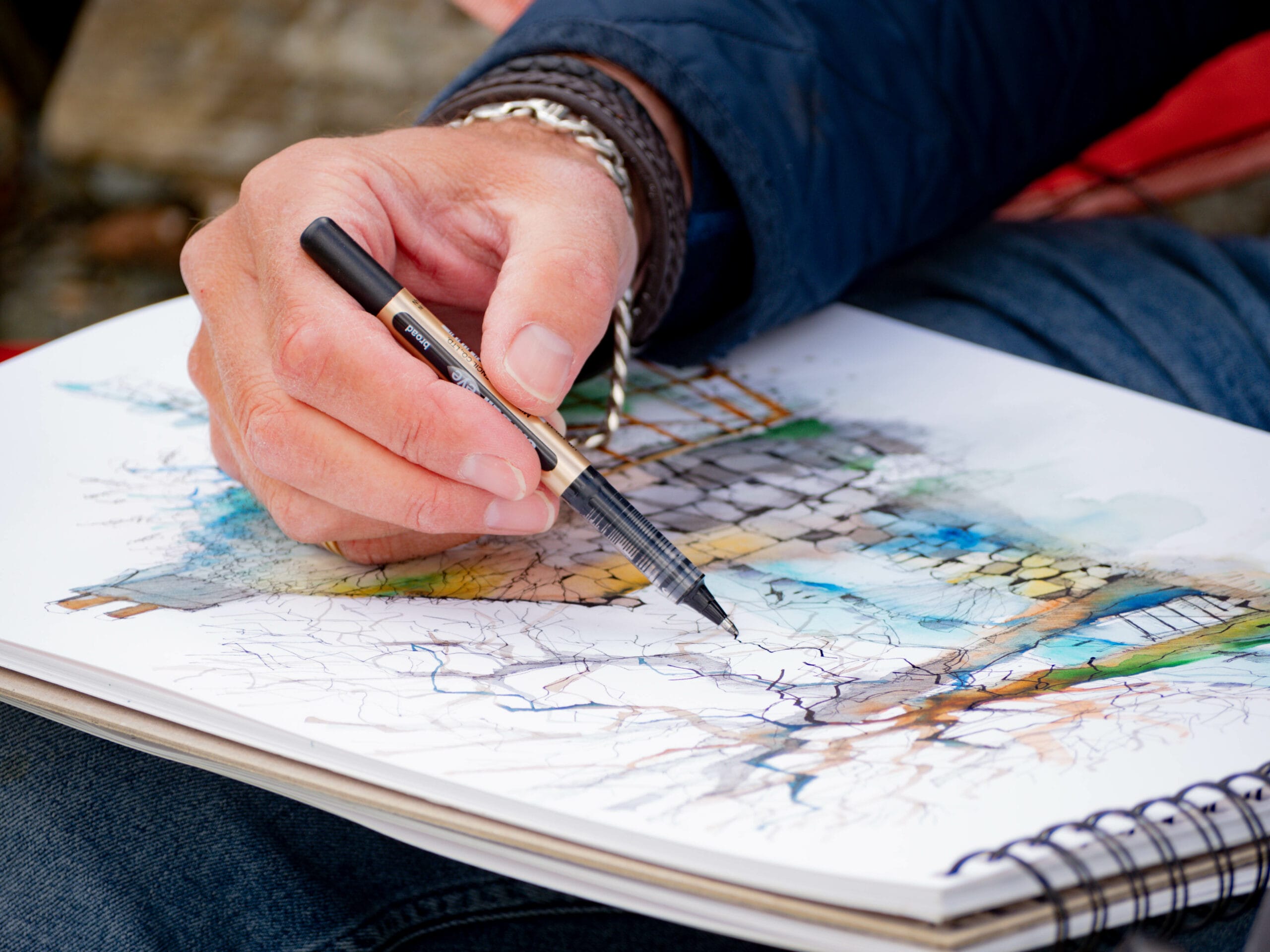 Courses - Urban Sketch Course with Ian Fennelly